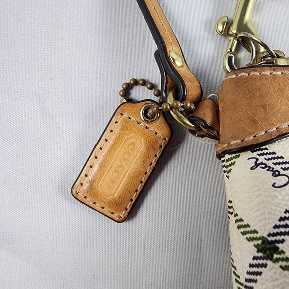 EUC Coach Peyton Tattersall Small Wristlet - Picture 7 of 8